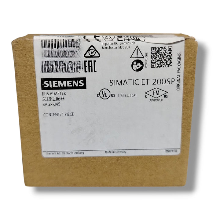 Siemens 6es7 193-6ar00-0aa0 SIMATIC ET 200SP