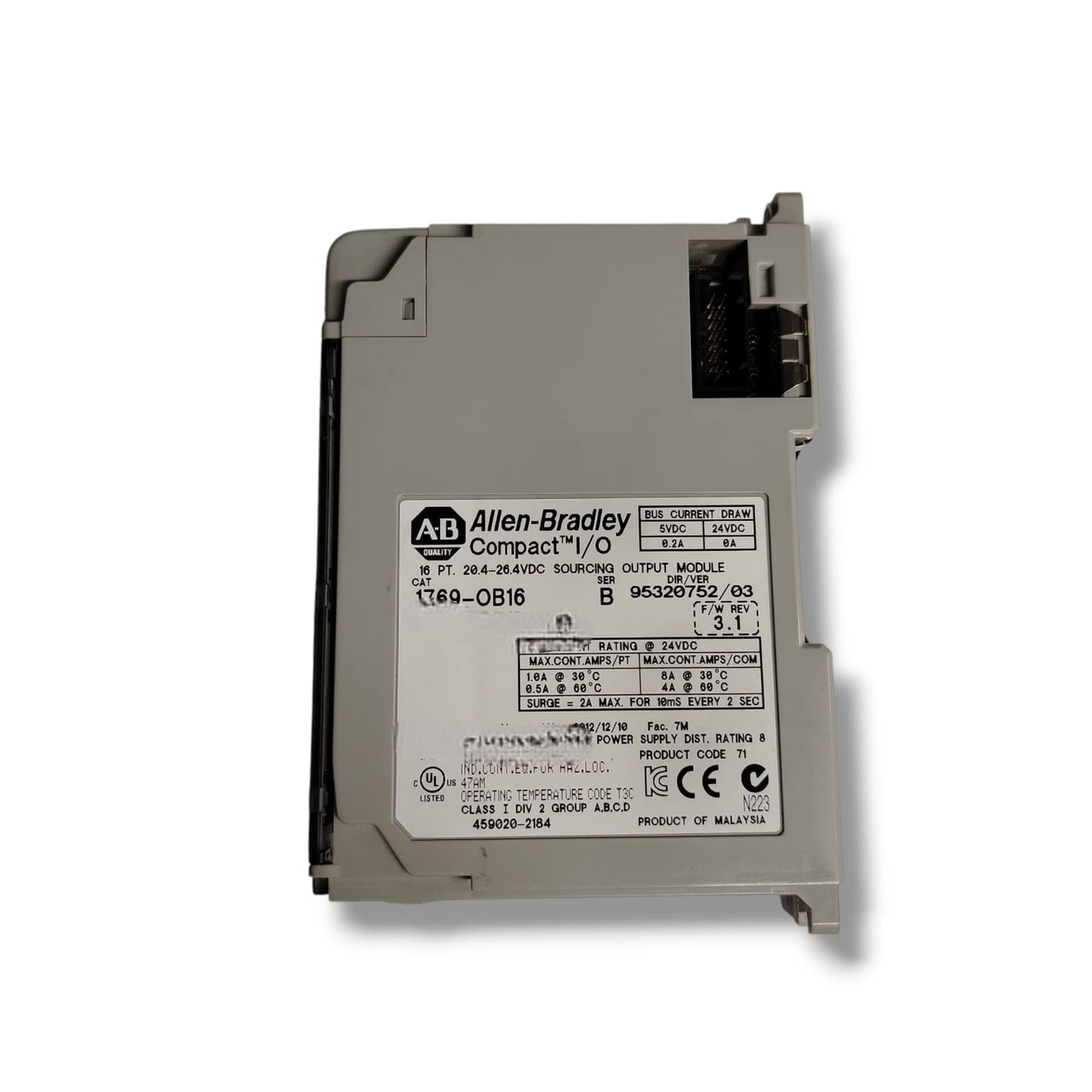 ALLEN BRADLEY 1769-OB16 SER B Módulo de Salida
