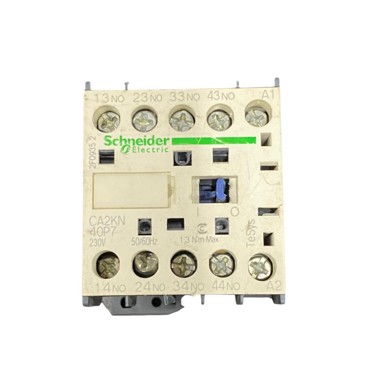 Schneider Electric Ca2kn 40p7 relé de control Con Detalle