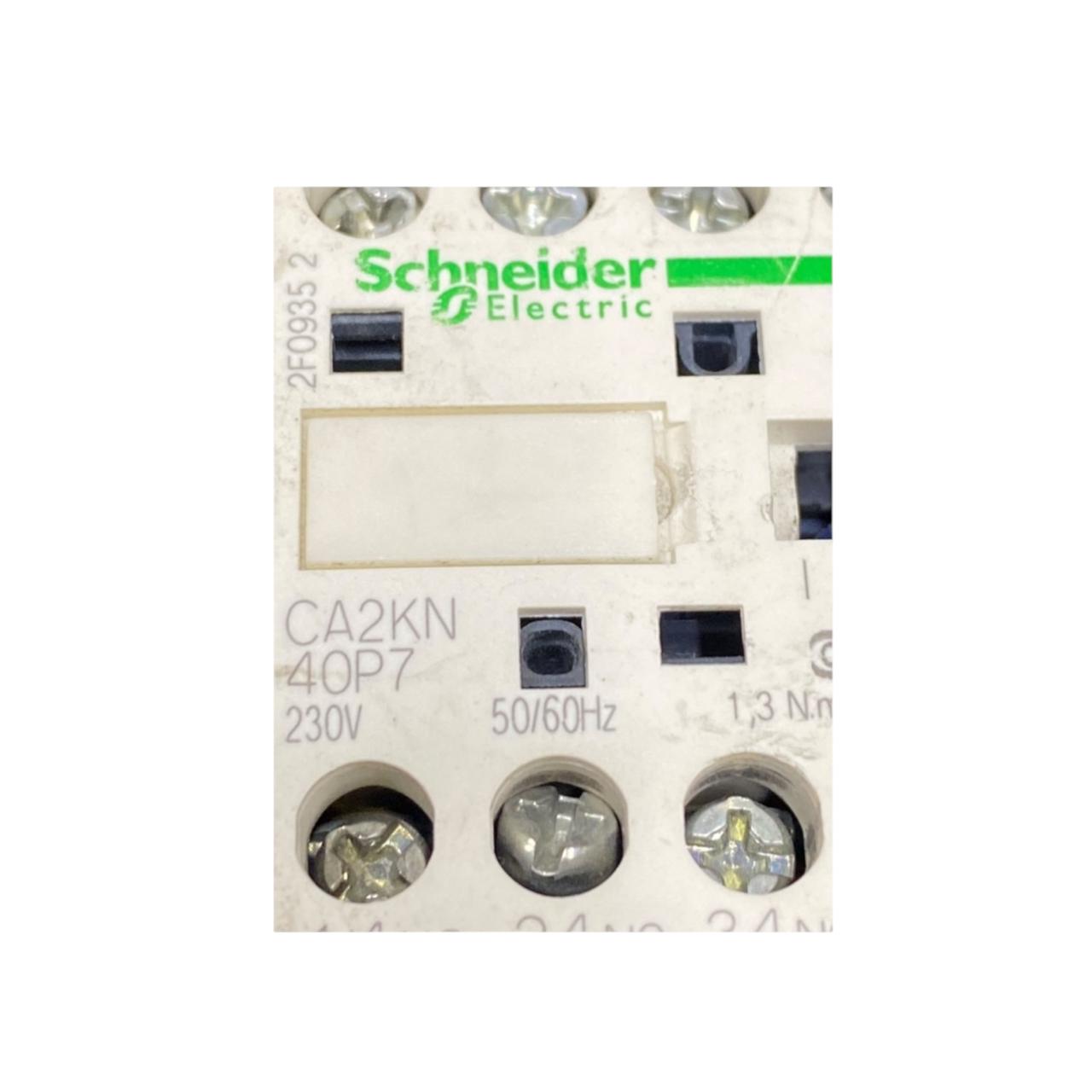 Schneider Electric Ca2kn 40p7 relé de control Con Detalle