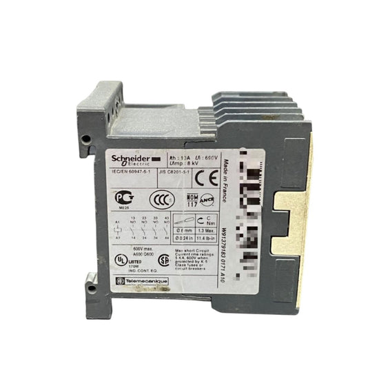 Schneider Electric Ca2kn 40p7 relé de control Con Detalle