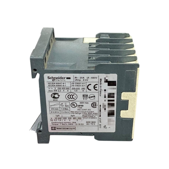 Schneider Electric Lc1k09 10g7 minicontactor electromagnético