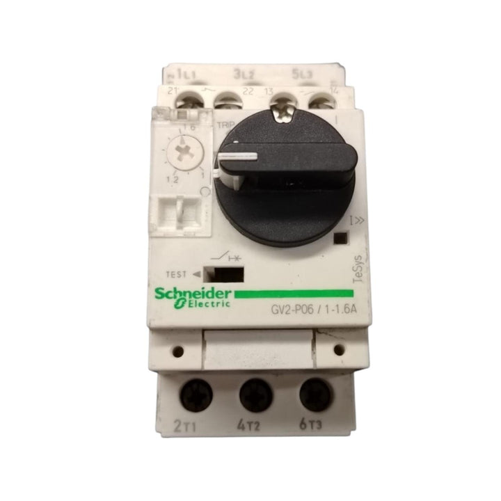 Schneider Electric Gv2-p06/1-.6a interruptor magnetotérmico