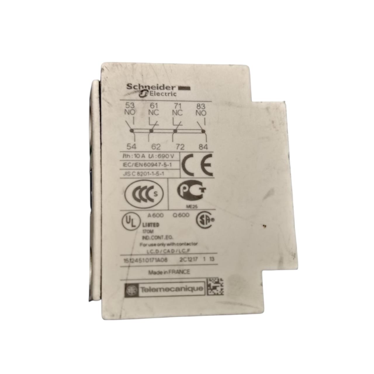 Schneider Electric Ladn22 bloque de contactos auxiliares