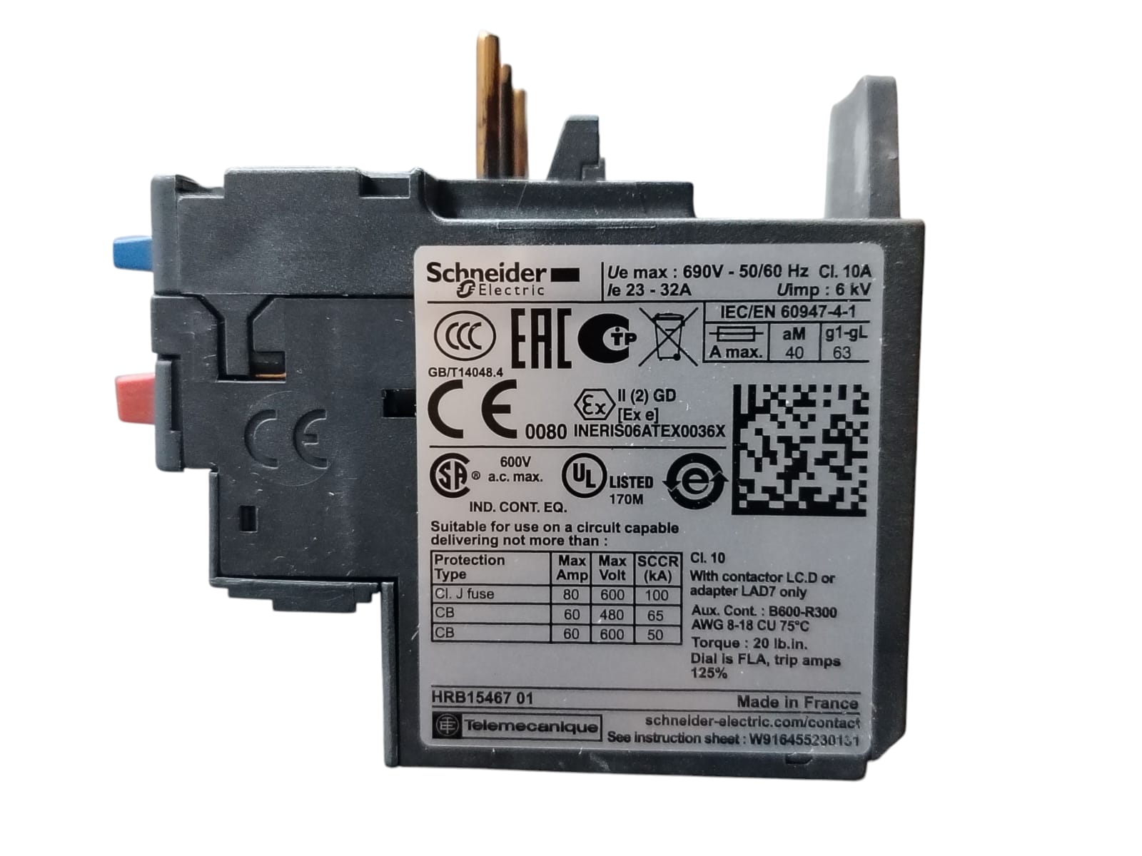 Schneider Electric Lrd32 RELÉ