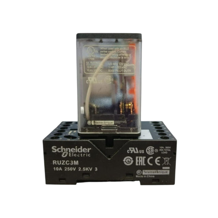 Schneider Electric Rumc31b7 Con Ruzc3m relé electromecánico