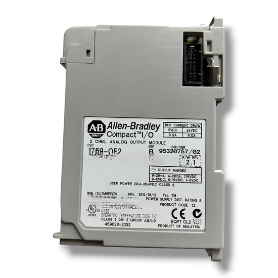 ALLEN BRADLEY 1769-OF2  Módulo de salida analógica