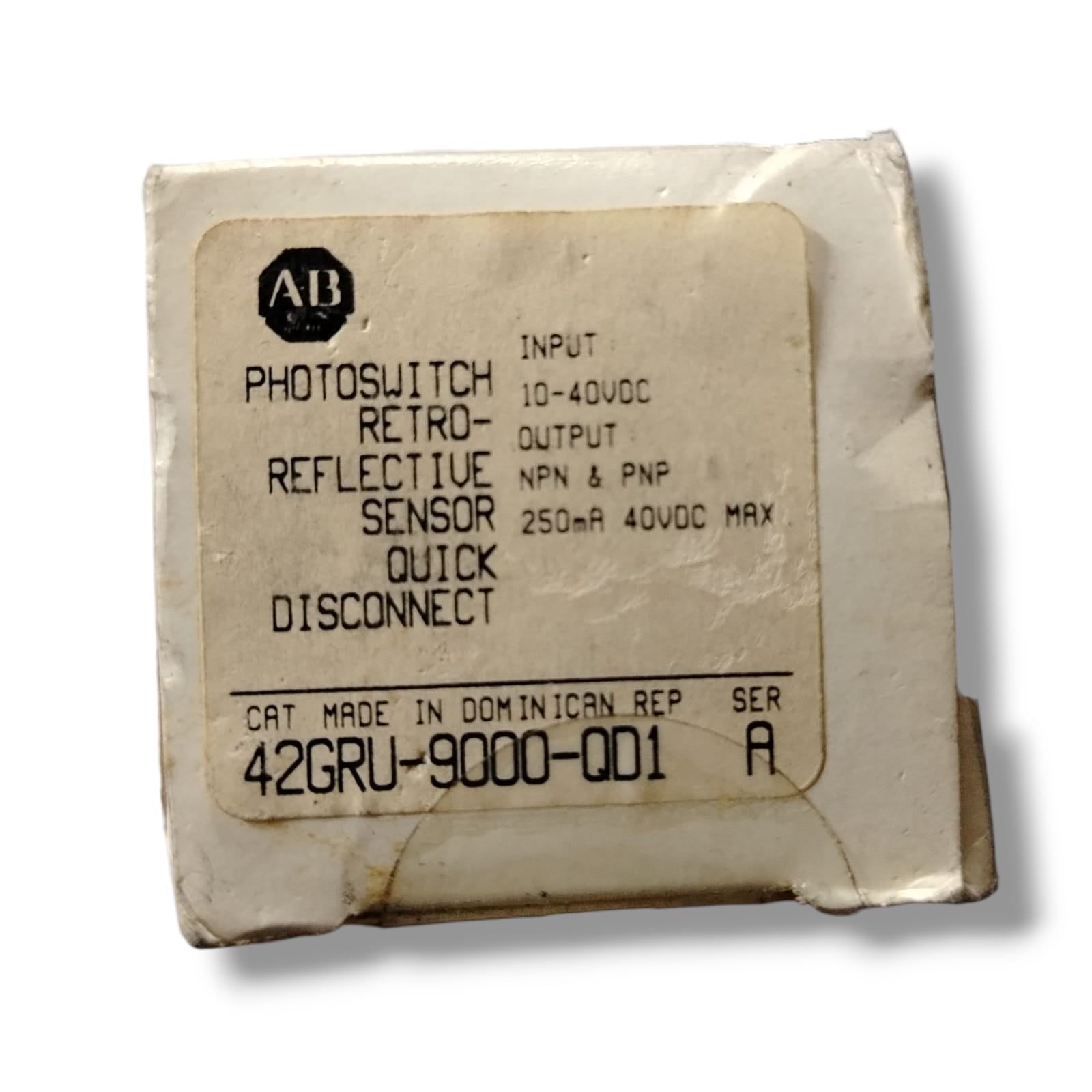 ALLEN BRADLEY 42GRU-9000-QD1 SER A  SENSOR