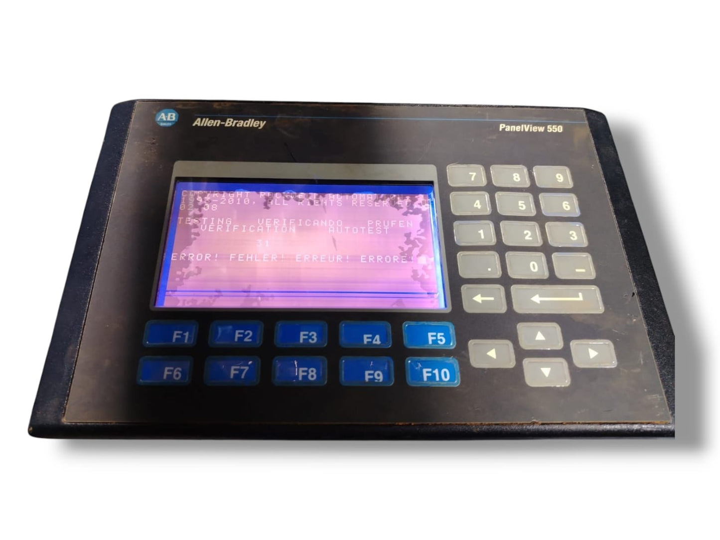 ALLEN BRADLEY 2711-k5a8x SER H CON DETALLE