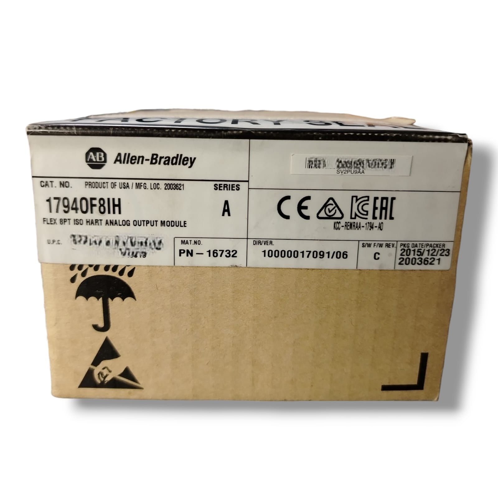ALLEN BRADLEY 1794OF8IH SER A MODULO DE SALIDA ANALOGICA
