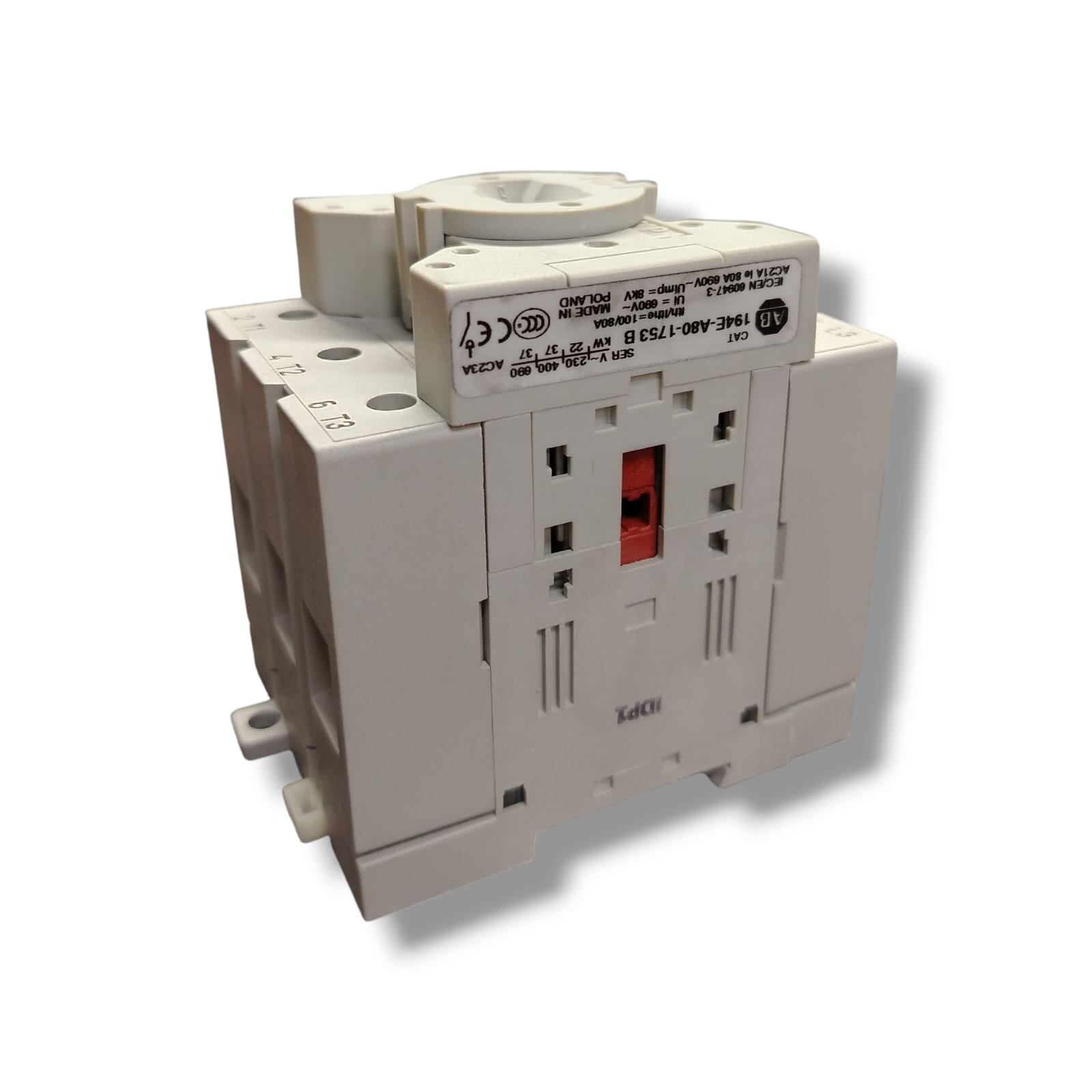Allen Bradley 194e-a80-1735 Ser B Con Detalle Estético