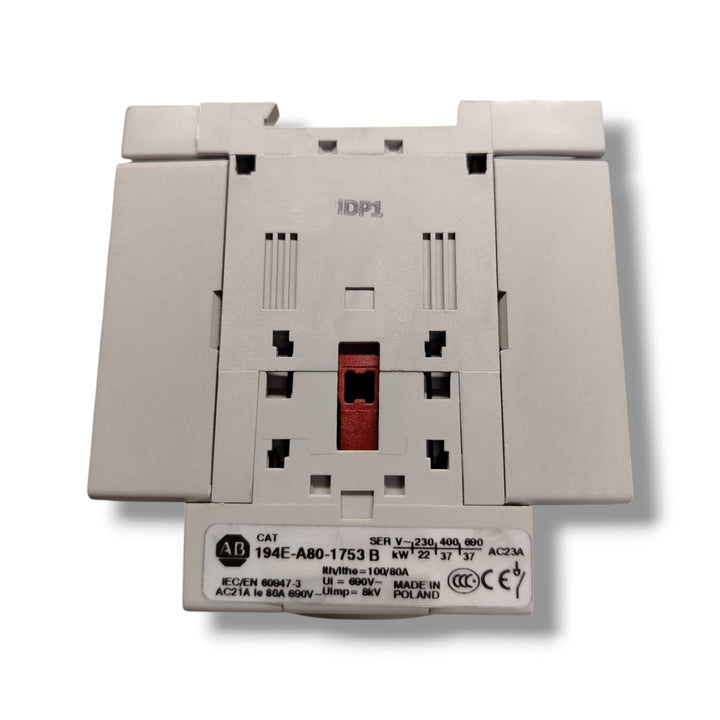 Allen Bradley 194e-a80-1735 Ser B Con Detalle Estético
