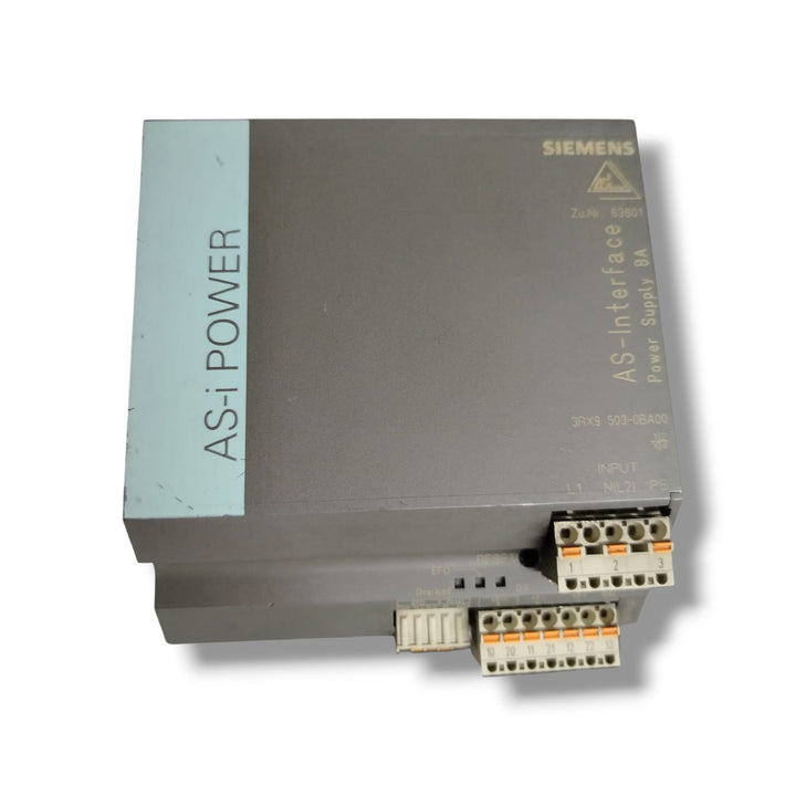 Siemens 3rx9 503-0ba00 FUENTE DE ALIMENTACIÓN CON DETALLE
