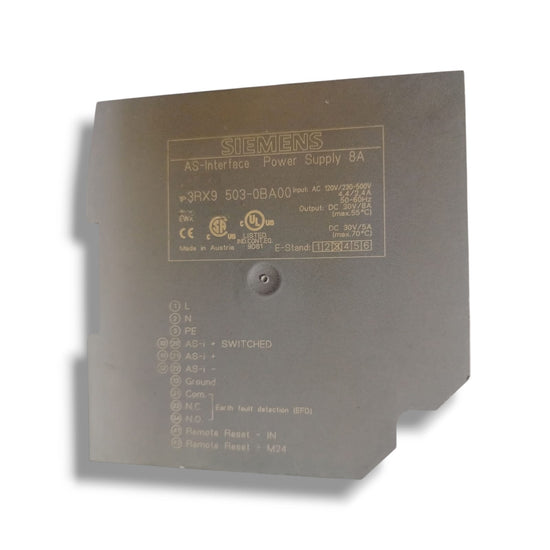 Siemens 3rx9 503-0ba00 FUENTE DE ALIMENTACIÓN CON DETALLE