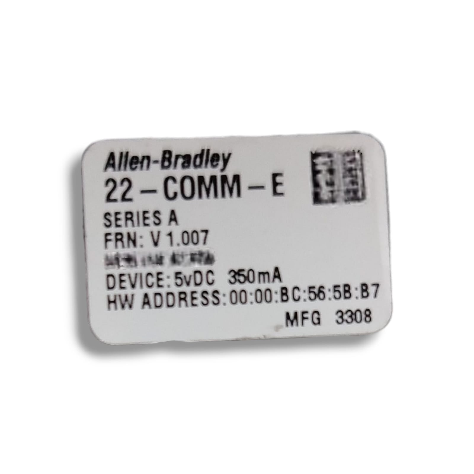 ALLEN BRADLEY 22-COMM-E SERIES A ADAPTADOR