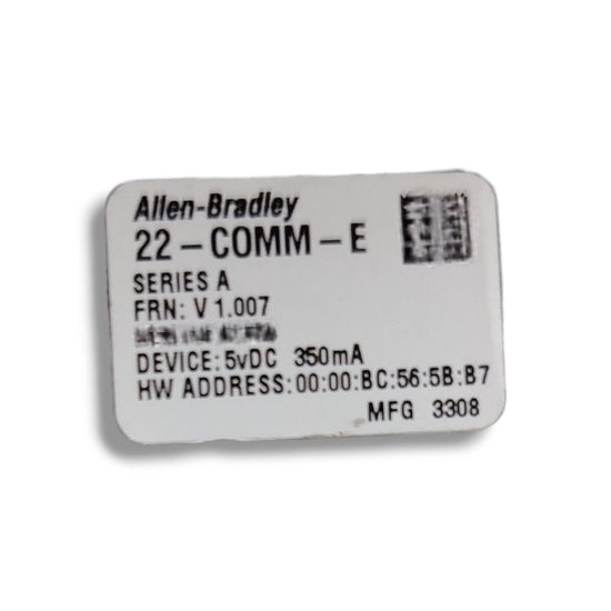ALLEN BRADLEY 22-COMM-E SERIES A ADAPTADOR