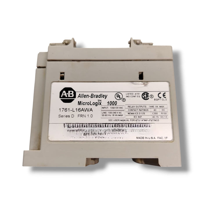 ALLEN BRADLEY 1761 l16awa SERIES D Controlador