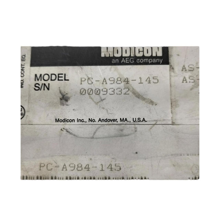 Modicon Pc-a984-145 módulo CPU