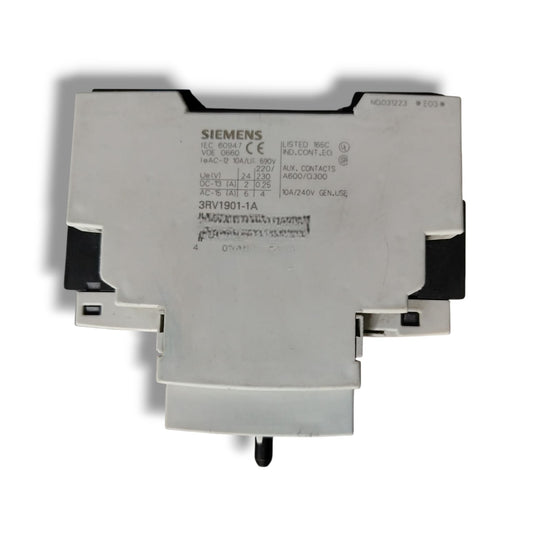 SIEMENS 3RV1021-1JA10+3rv1901- 1A INTERRUPTOR