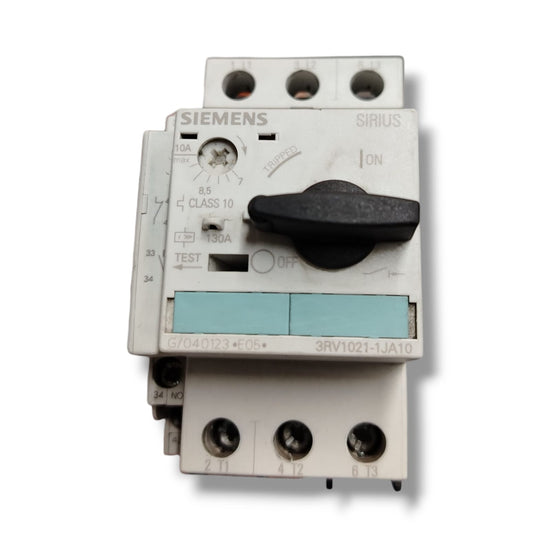 SIEMENS 3RV1021-1JA10+3rv1901- 1A INTERRUPTOR