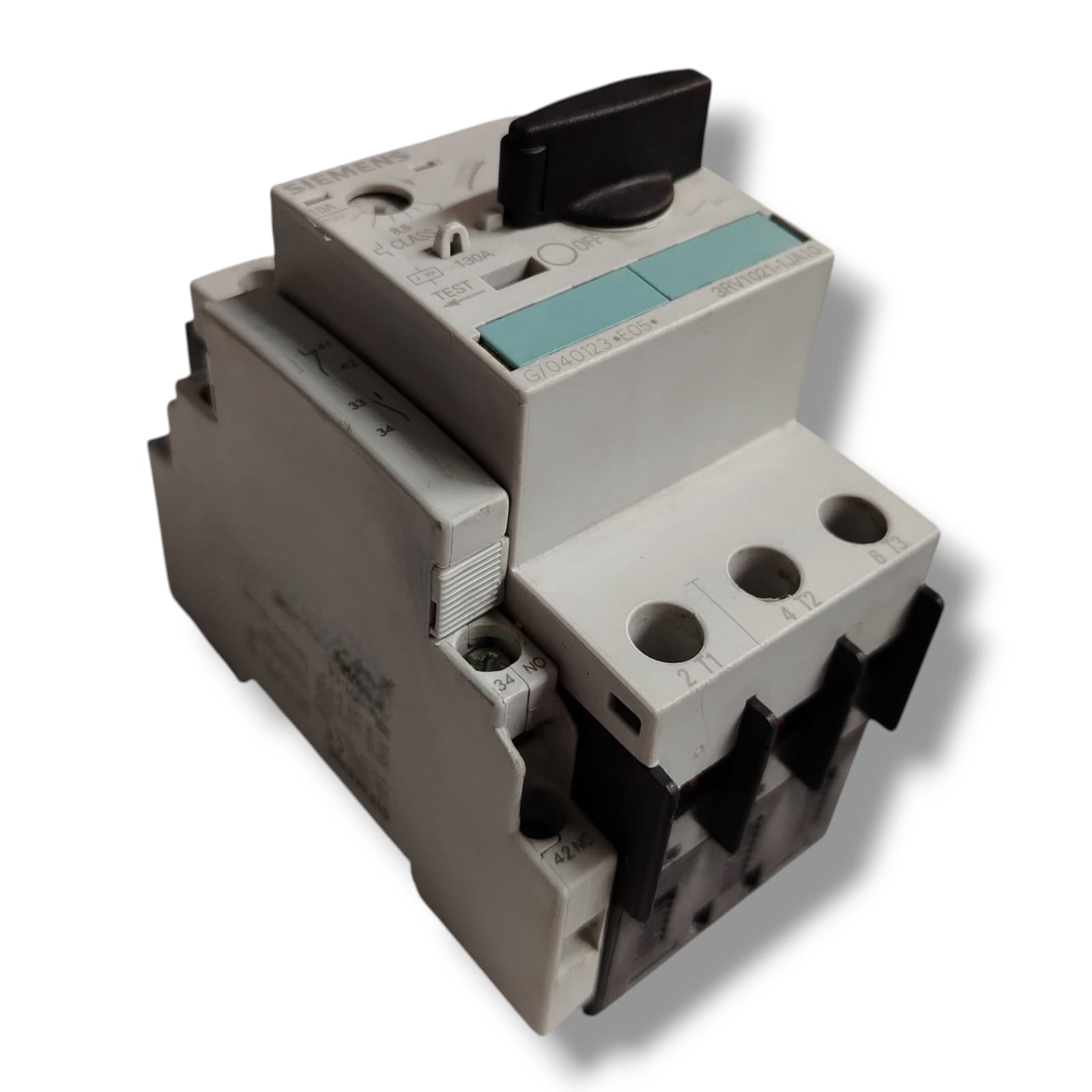 SIEMENS 3RV1021-1JA10+3rv1901- 1A INTERRUPTOR