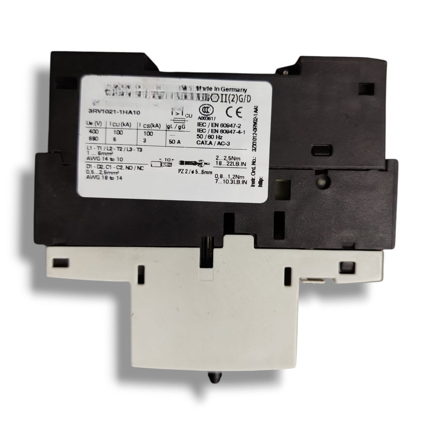 SIEMENS 3RV1021-1HA10 INTERRUPTOR