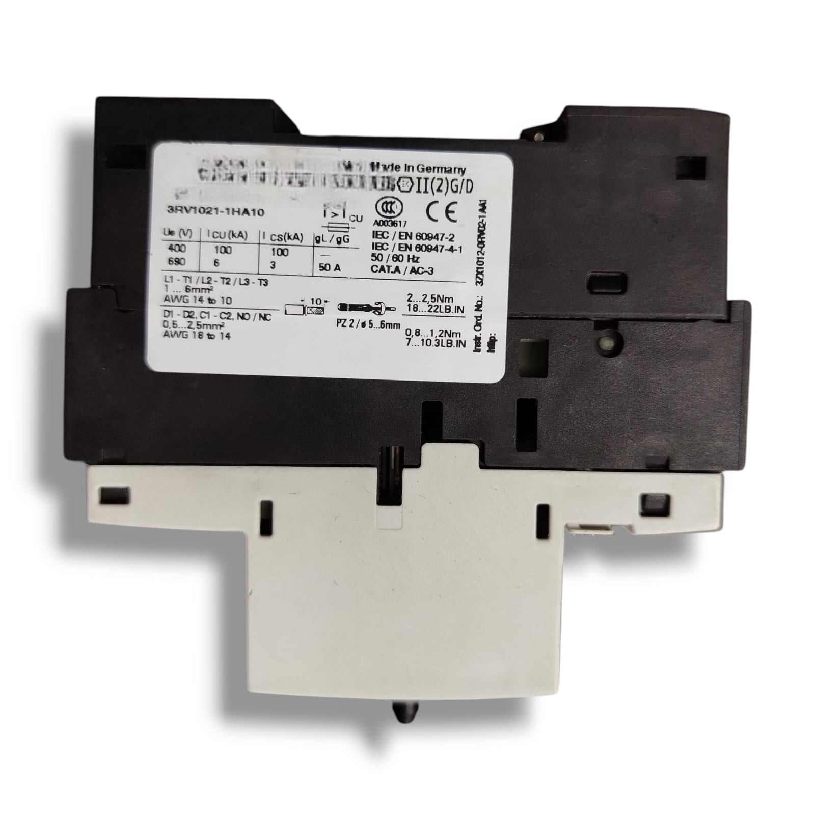 SIEMENS 3RV1021-1HA10 INTERRUPTOR