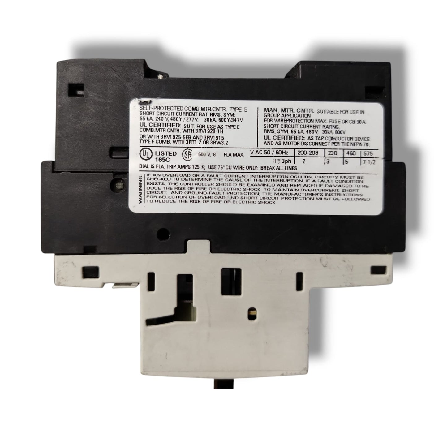 SIEMENS 3RV1021-1HA10 INTERRUPTOR