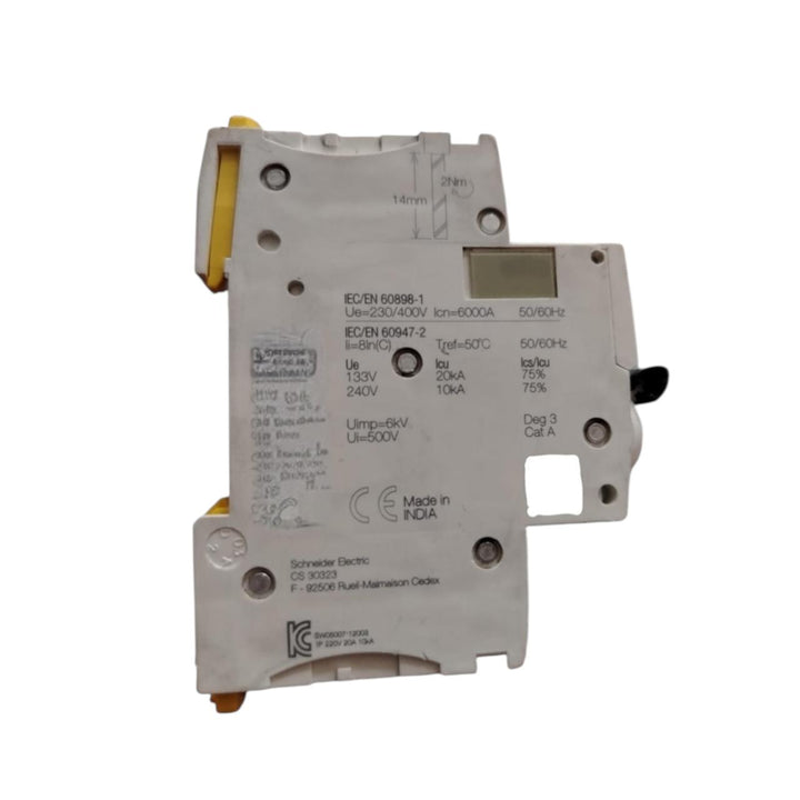 Schneider Electric Ic60n C20 A interruptor automático magnetotérmico