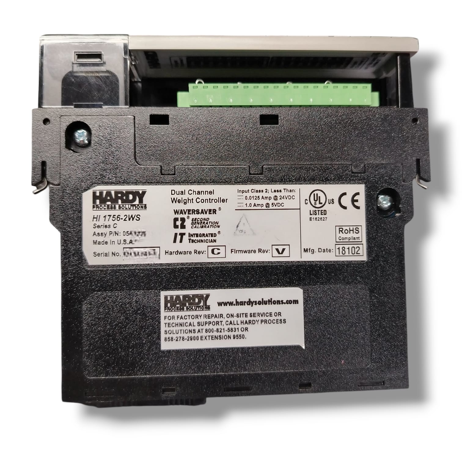 HARDY INSTRUMENTS HI 1756-2WS SERIES C