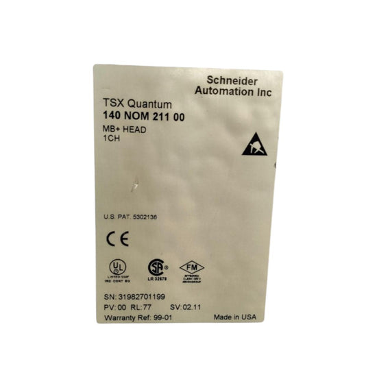 Schneider 140 Nom 211 00 Tsx Quantum módulo de red Con Detalle