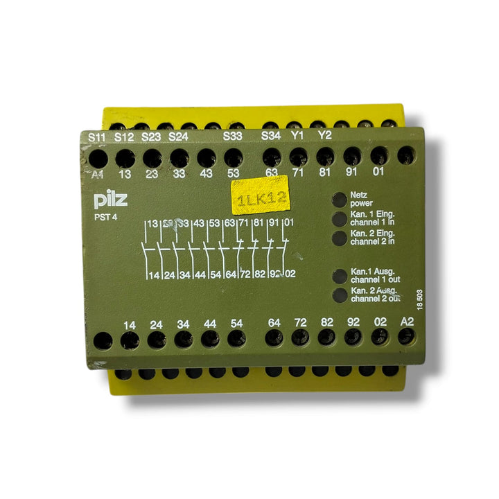 PILZ PST 4 24 V DC 6S40 RELE DE SEGURIDAD