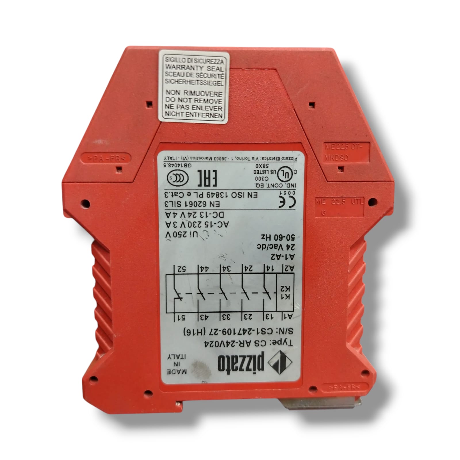 PIZZATO CS AR-24V024 Módulo de Seguridad