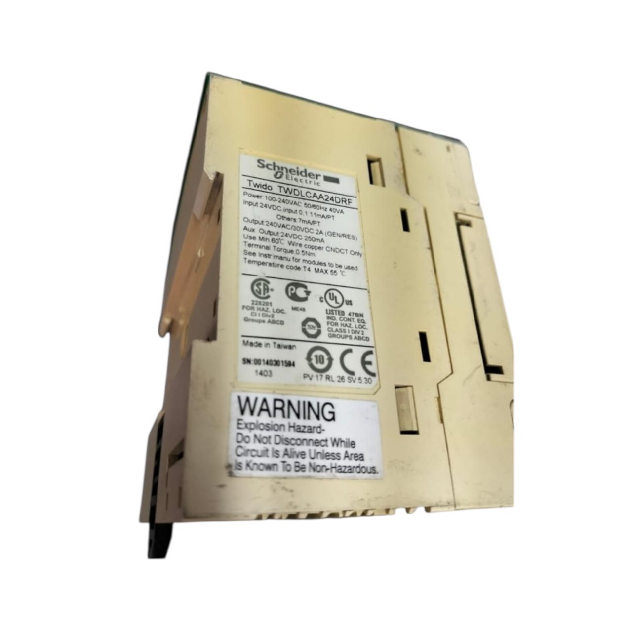 Schneider Twdlcaa24drf PLC compacto Sin Conector