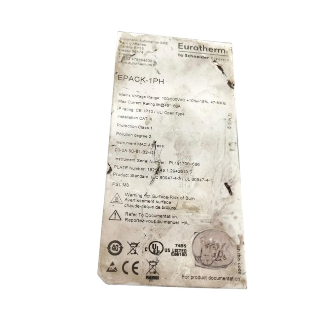 Schneider Epack-1ph Eurotherm controlador compacto de potencia