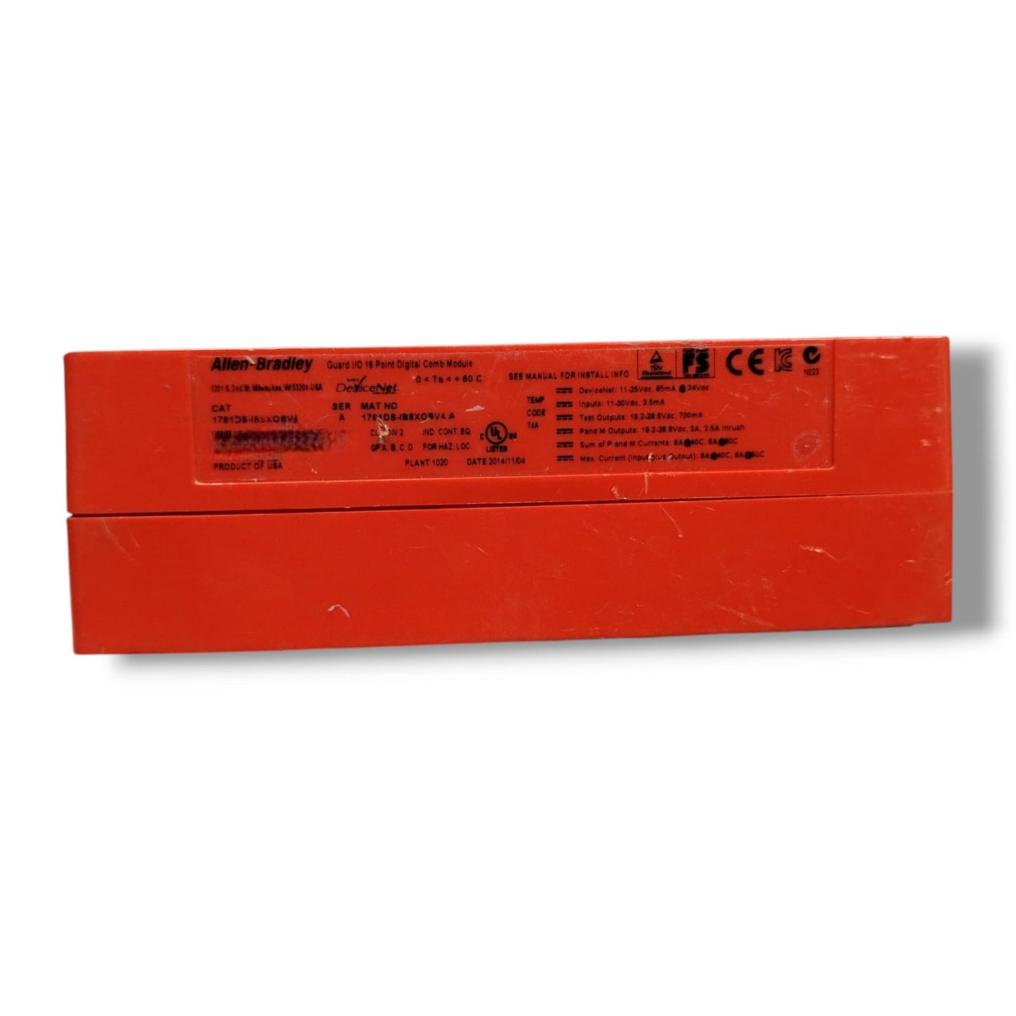 ALLEN BRADLEY 1791DS-IB8XOB8 MODULO