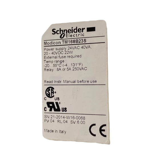 Schneider Electric Tm168b23s base ciega Con Detalle