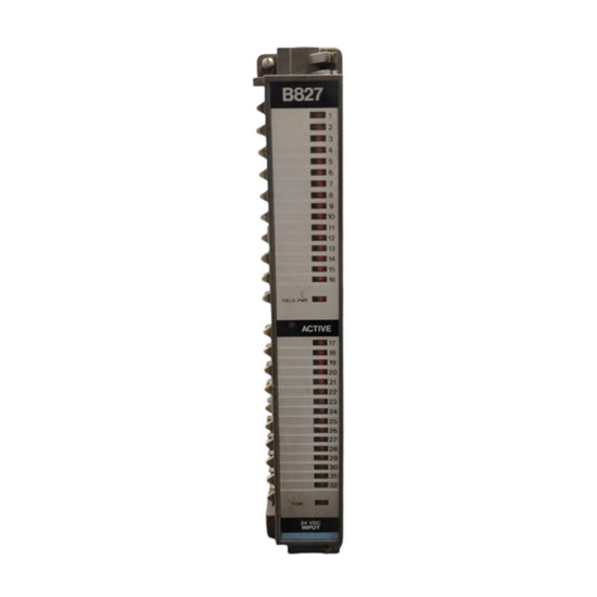 Modicon As-b827-032 módulo de entradas discretas