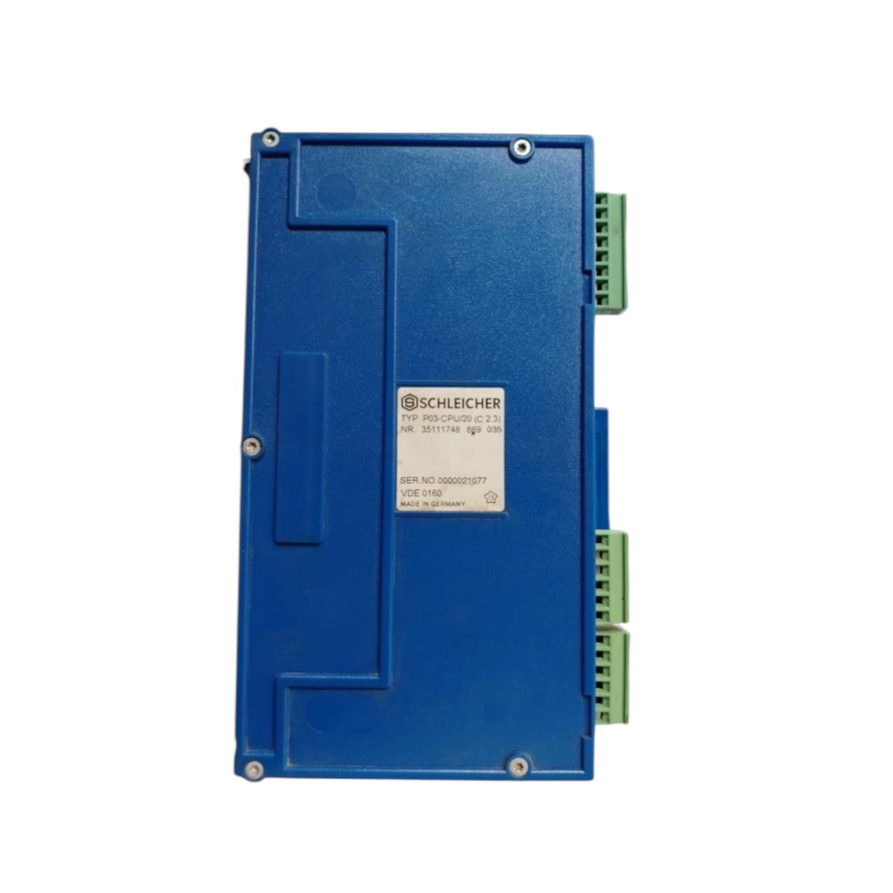 Schleicher P03 Cpu/20 (c 2.3) módulo CPU