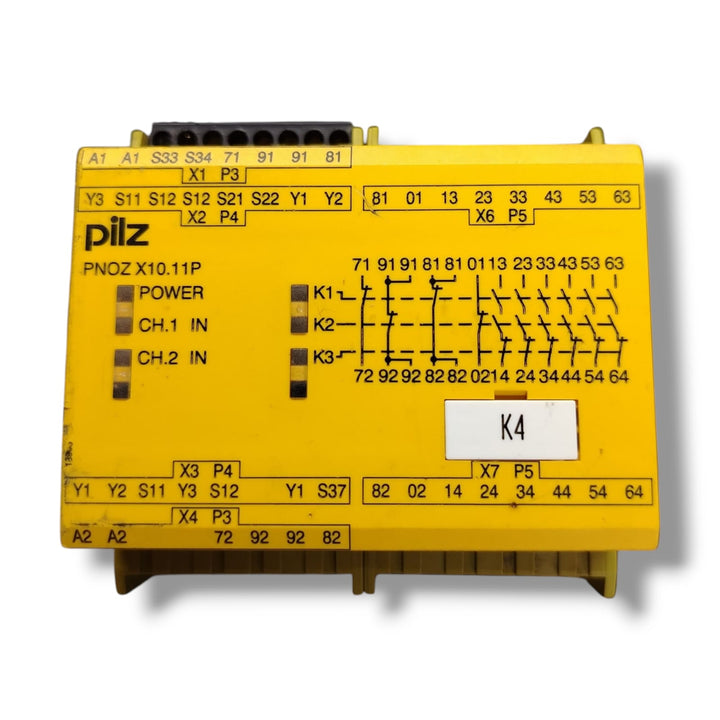 PILZ PNOZ X10.11P 777750 CON DETALLE Módulo de Seguridad
