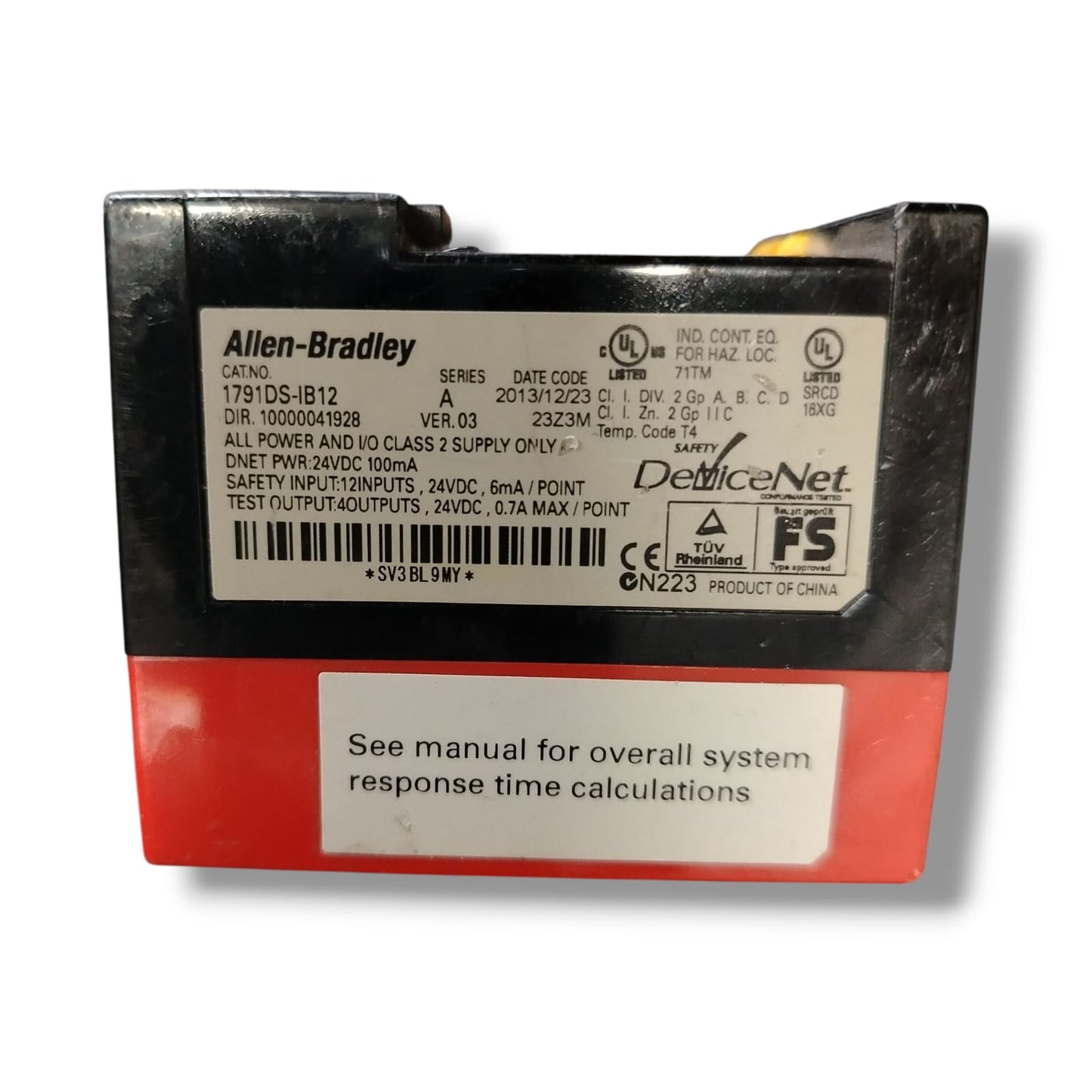 ALLEN BRADLEY 1791DS-IB12 SER A MODULO DE ENTRADAS