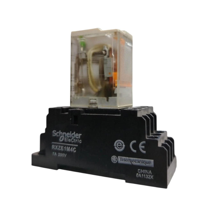 Schneider Electric Rxm4lb2bd + Rxze1m4c relé electromecánico