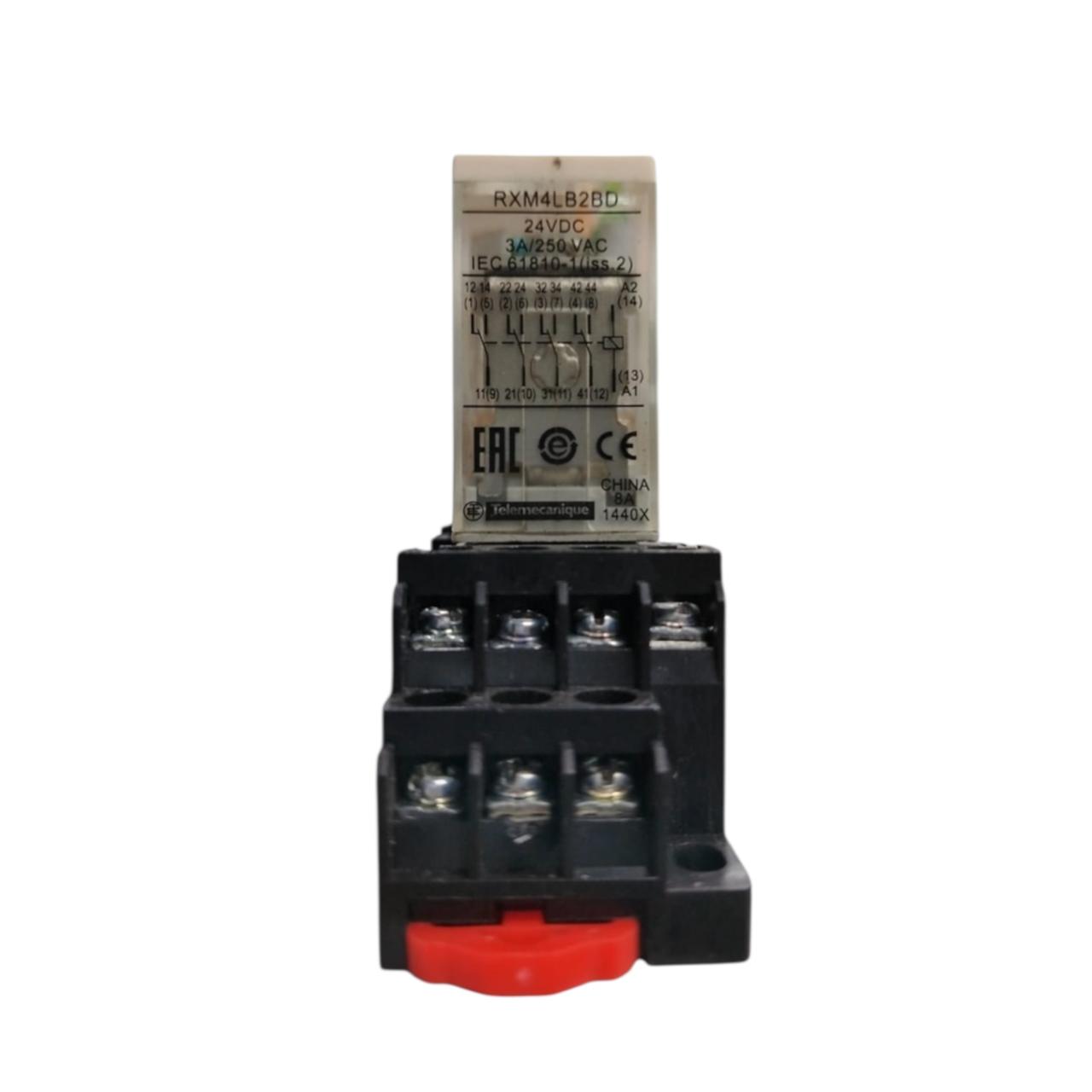 Schneider Electric Rxm4lb2bd + Rxze1m4c relé electromecánico