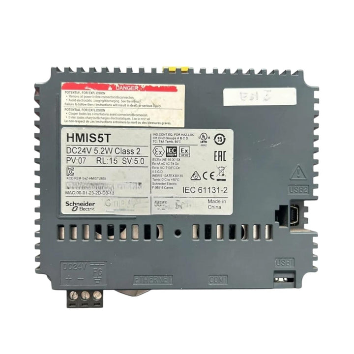 Schneider Electric Hmis5t Dc24v 5.2w Class2 módulo posterior