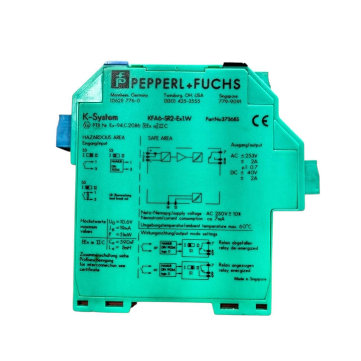 Pepperl+fuchs Kfa6-sr2-ex1.w amplificador de conmutación