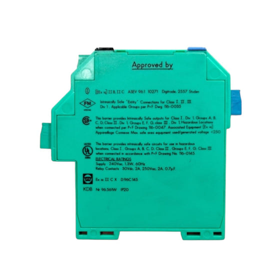 Pepperl+fuchs Kfa6-sr2-ex1.w amplificador de conmutación