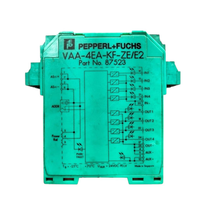 Pepperl+fuchs Vaa-4ea-kf-ze/e2 módulo esclavo AS‑Interface