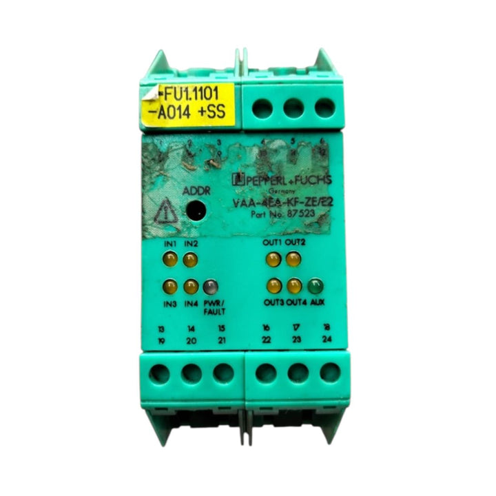 Pepperl+fuchs Vaa-4ea-kf-ze/e2 módulo esclavo AS‑Interface Con Detalle