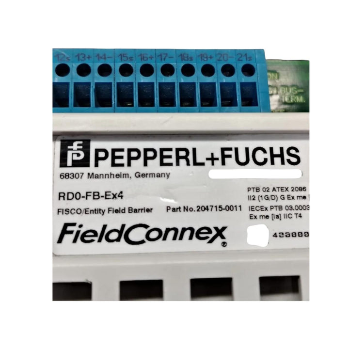 Pepperl Fuchs Rd0-fb-ex4 FieldBarrier