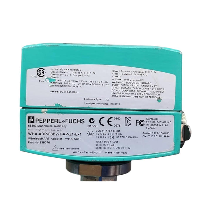 Pepperl Fuchs Wha Adp F8b2 T Ap Z1 Ex1 / Mcmc N31 Cbe gateway WirelessHART